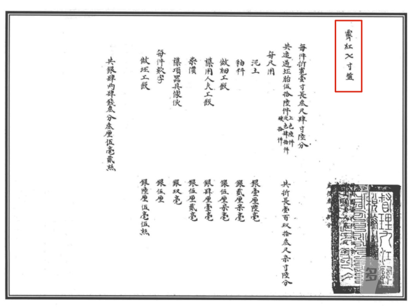 清道光 霁红釉盘 - 图6